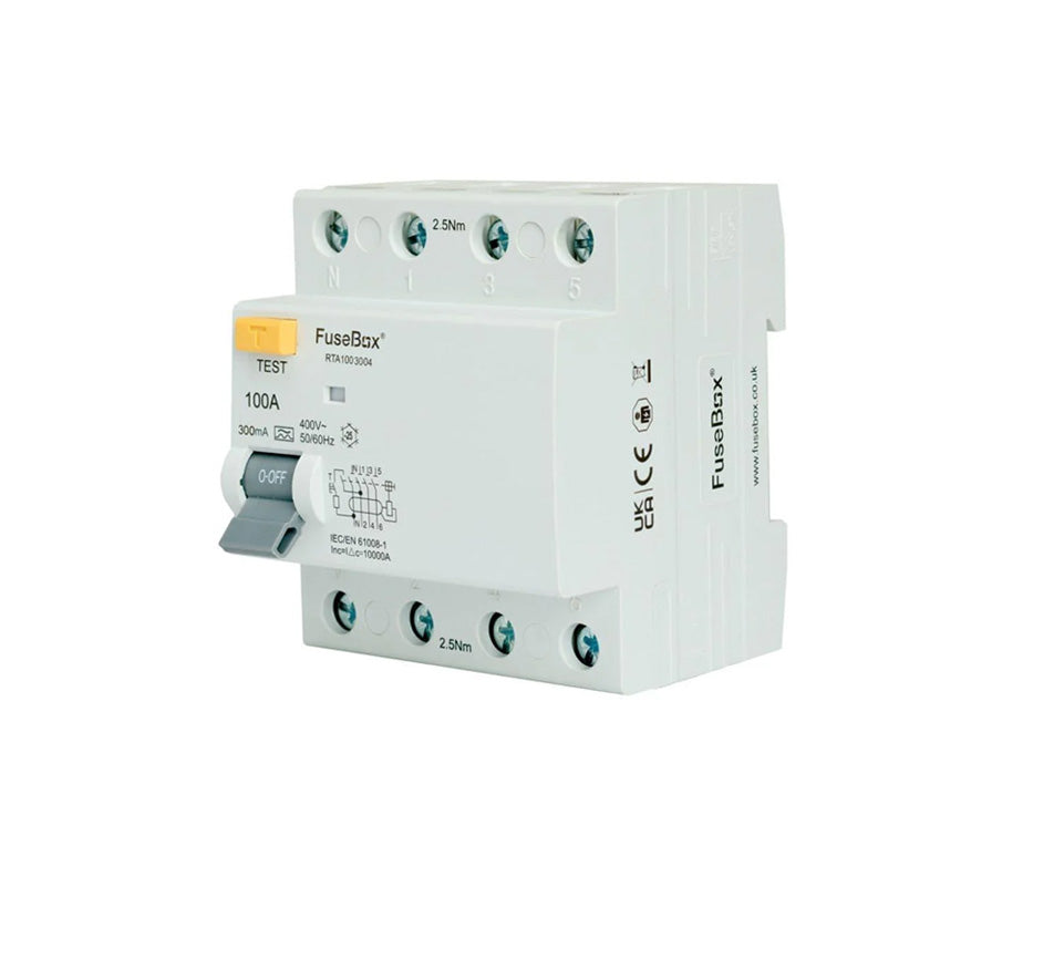 FuseBox 4 Pole RCDs