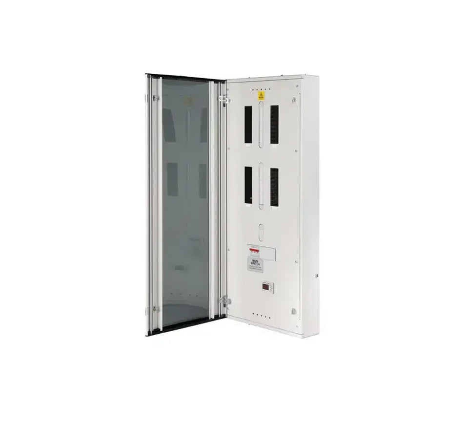 125A TPN Distribution Boards with Glazed Door