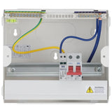 BG Fortress 9 Way Main Switch Consumer Unit with SPD