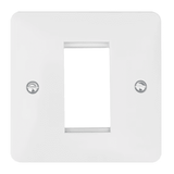 Hager Sollysta WMP1EU Euro Style Accommodation Plate 1 Module