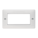 Hager Sollysta WMP4EU Euro Style Accommodation Plate 4 Module