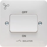 Hager Sollysta WMPS3PIF Fan Isolator Switch