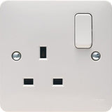 Hager Sollysta WMSS81 Switched Single Socket