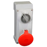 Lewden 32A 3P+N+E 415V Interlocked Switched Socket IP44