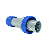 Lewden 63A 2P+E 230V Plug IP67