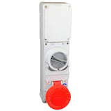 Lewden 63A 3P+N+E 415V Interlocked Switched Socket IP65