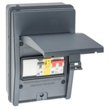 Lewden IP65-4BR40AS 40A Bi-Directional RCBO IP65 EV Consumer Unit