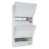 Lewden PRO-RD21MS 21 Way Duplex RCBO Consumer Unit with Surge Protection