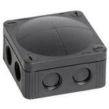 Wiska Combi 308/5 Black Weatherproof Junction Box