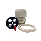 Wiska TKE/P 50 LG Sprint IP68 Plastic Cable Gland LSF 40mm 4x 25mm² + 1x 16mm² Kit